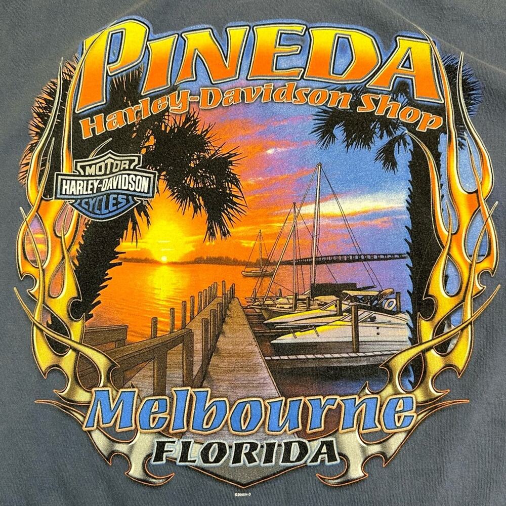 Harley Davidson Tee Shirt Size XL Pineda Melbourne Florida